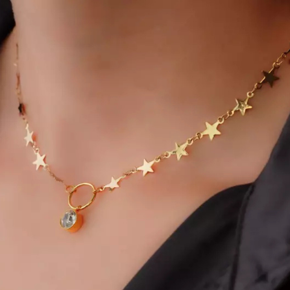 Set Chocker Starlight y Aretes