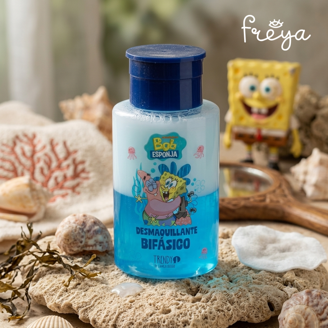 Desmaquillante Bifasico Bob Esponja