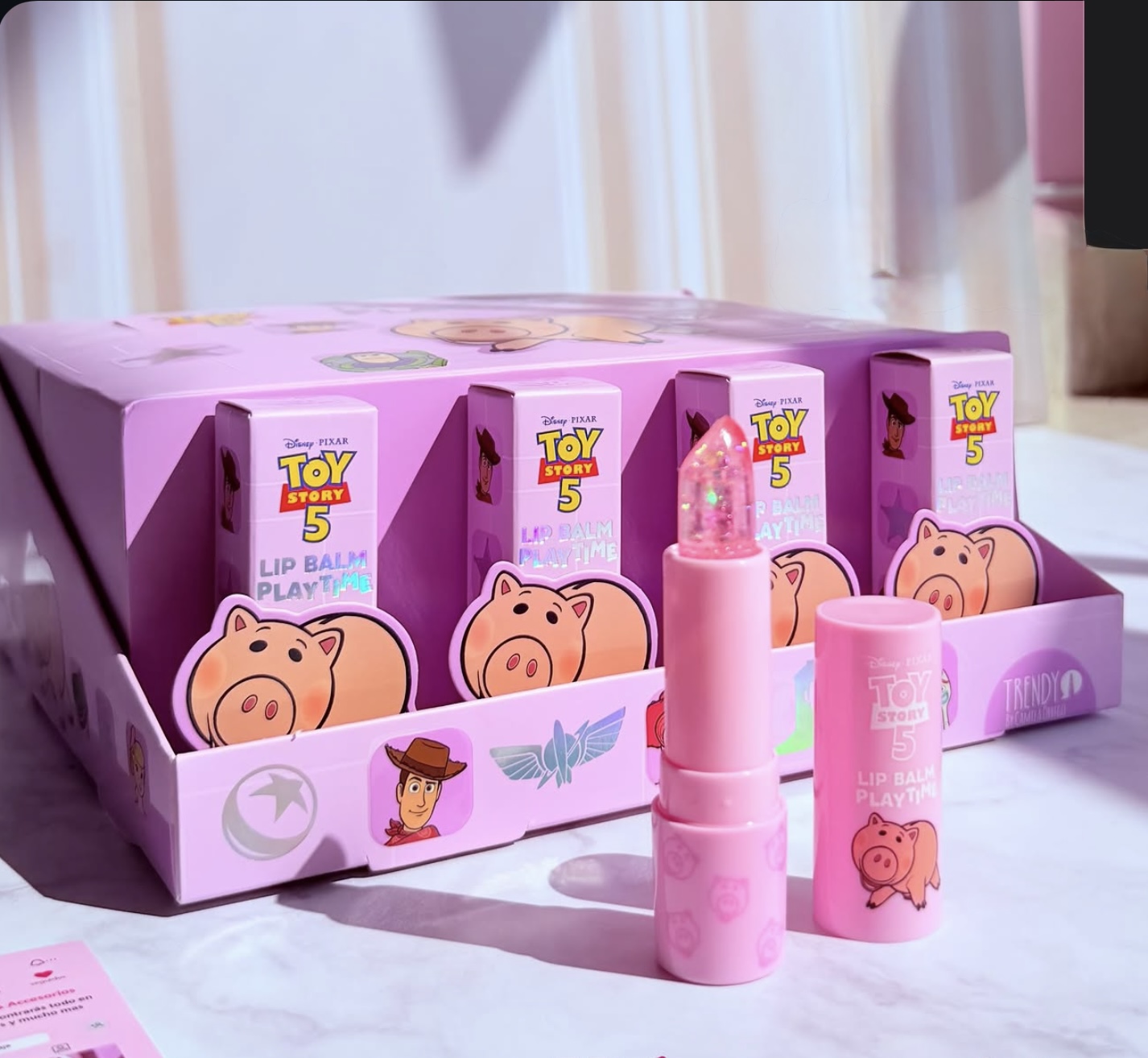 Lip balm mágico glitter toy story Trendy