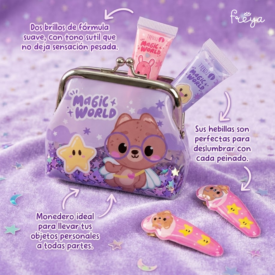 Kit Niñas Osito Trendy