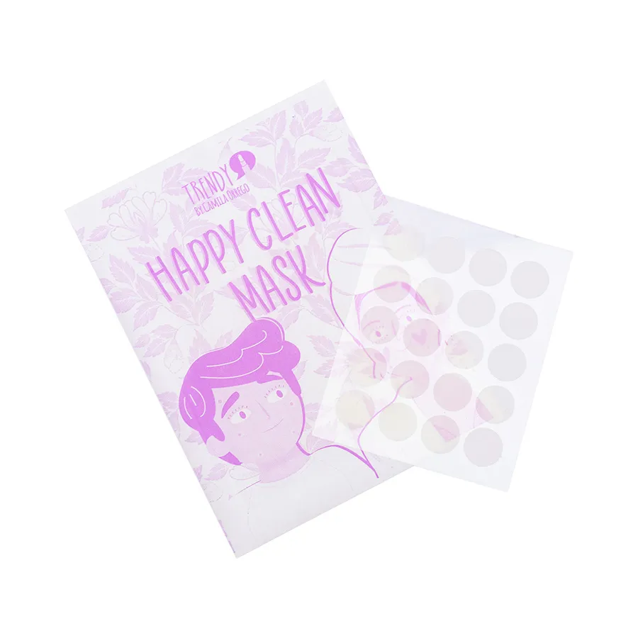 Sobre Mascarilla Stickers Para Acné Happy Clean trendy - Imagen 2